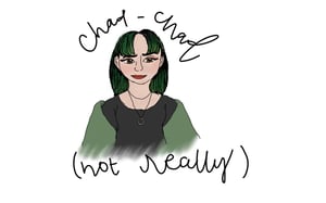 This is the Avatar Image for the Chad Chad (Not Really) AI Voice and Text to Speech Generator